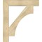 Ekena Millwork Westlake Block Rough Sawn Bracket, Douglas Fir, 6"W x 38"D x 44"H BKT06X38X44WTL05RDF - alternate 2